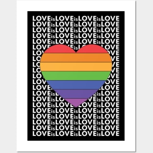 Love is Love is Love Posters and Art